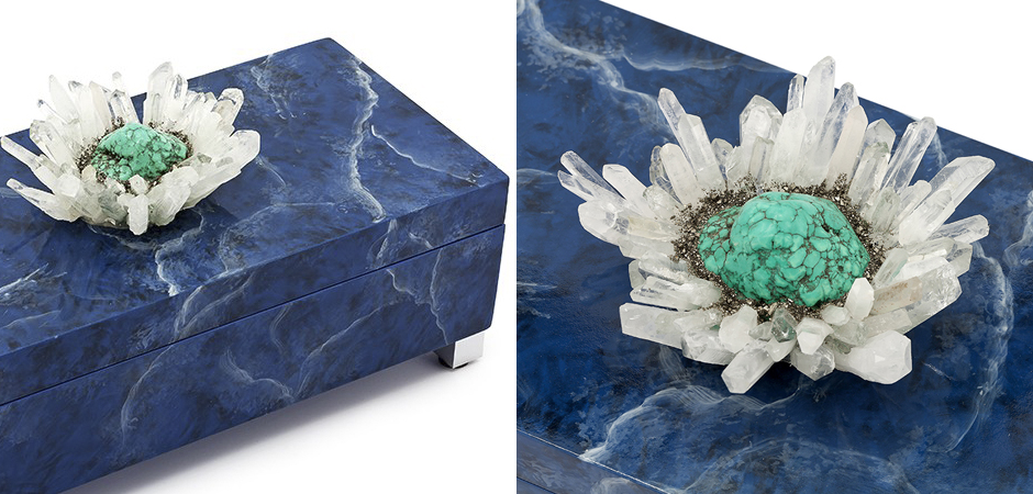 Шкатулка BOX KRIZIA BLUE Шкатулка BOX KRIZIA BLUE - Loft-Concept в Челябинске