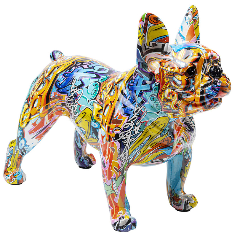 Статуэтка Graffiti Bulldog Мульти Статуэтка Graffiti Bulldog Мульти в Челябинске | Loft Concept