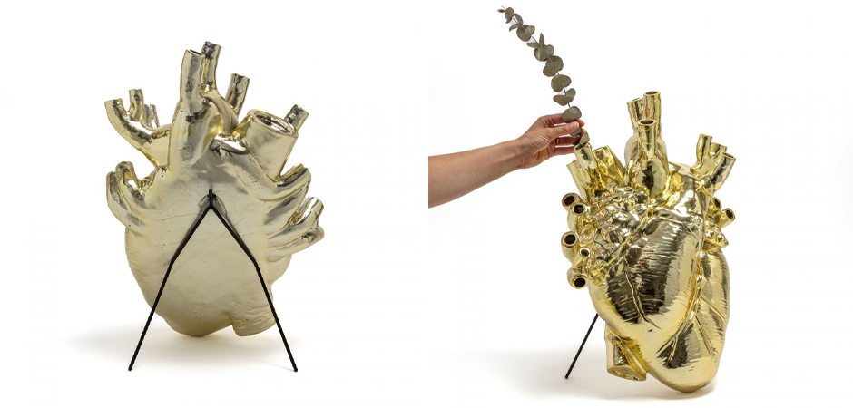 Ваза Seletti Love in Bloom Gold Gaint Ваза Seletti Love in Bloom Gold Gaint - Loft-Concept в Челябинске