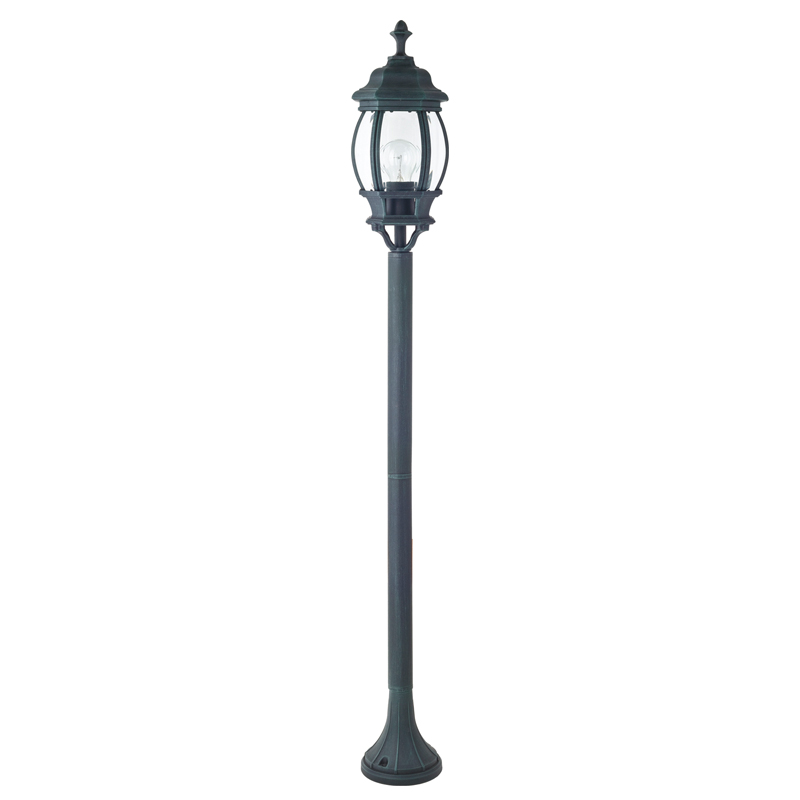 Уличный светильник Lacres Street lamp Винтажный черный Прозрачное Стекло Уличный светильник Lacres Street lamp Винтажный черный Прозрачное Стекло в Челябинске | Loft Concept