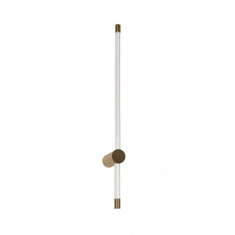 Бра светодиодное Trumpet Tube Gold 83 см Золотой Белый Бра светодиодное Trumpet Tube Gold 83 см Золотой Белый в Челябинске | Loft Concept