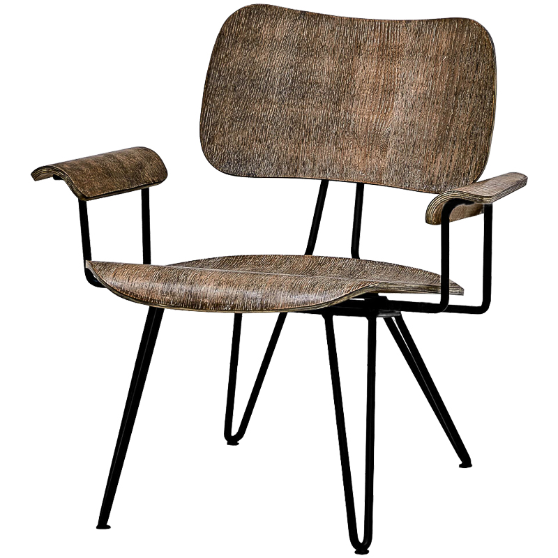 Стул Camran Stool Коричневый Черный Стул Camran Stool Коричневый Черный в Челябинске | Loft Concept