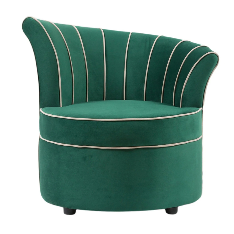 Кресло Curly Backrest Green Зеленый Кресло Curly Backrest Green Зеленый в Челябинске | Loft Concept