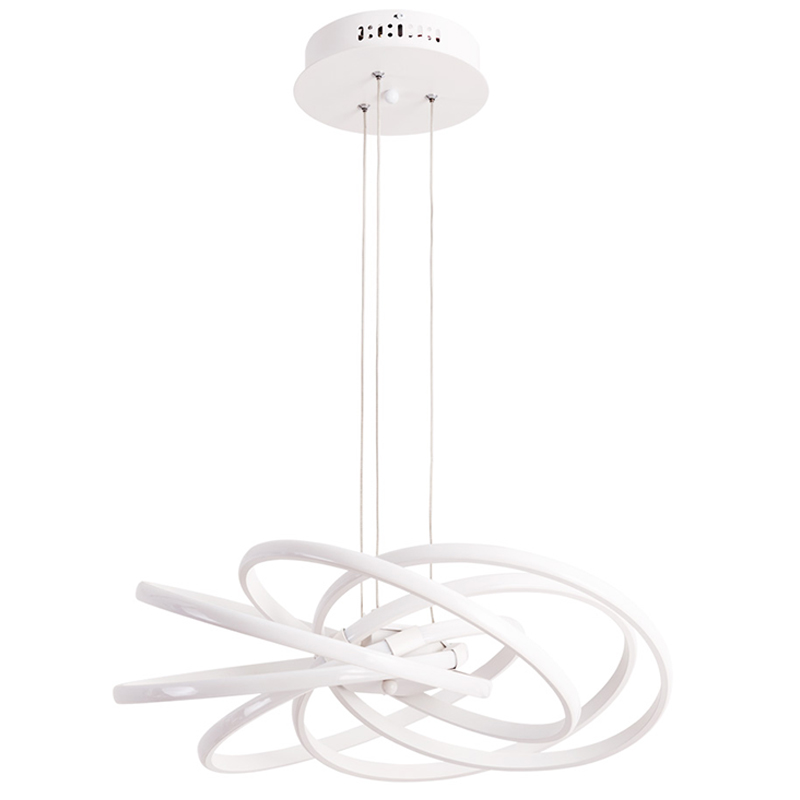 Люстра Campbell White Chandelier Белый Люстра Campbell White Chandelier Белый в Челябинске | Loft Concept