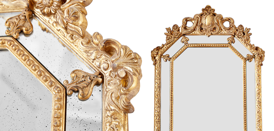 Зеркало Keppel Mirror Gold Зеркало Keppel Mirror Gold - Loft-Concept в Челябинске