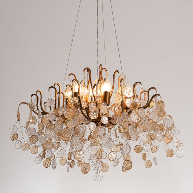 Люстра FAIRYTREE Chandelier Amber Pendants 80 Бронза Люстра FAIRYTREE Chandelier Amber Pendants 80 Бронза в Челябинске | Loft Concept
