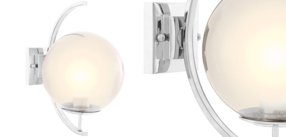 Бра Eichholtz Wall Lamp Cascade Nickel Бра Eichholtz Wall Lamp Cascade Nickel - Loft-Concept в Челябинске