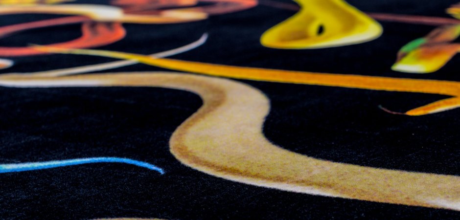 Ковер Seletti Rectangular Rug Snakes Ковер Seletti Rectangular Rug Snakes - Loft-Concept в Челябинске