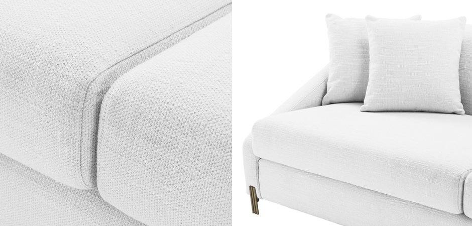 Диван Eichholtz Sofa Candice white Диван Eichholtz Sofa Candice white - Loft-Concept в Челябинске