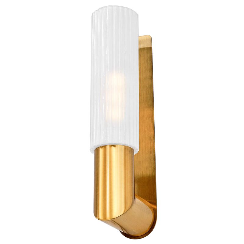 Бра Wiley Wall Lamp Белый Золотой Бра Wiley Wall Lamp Белый Золотой в Челябинске | Loft Concept