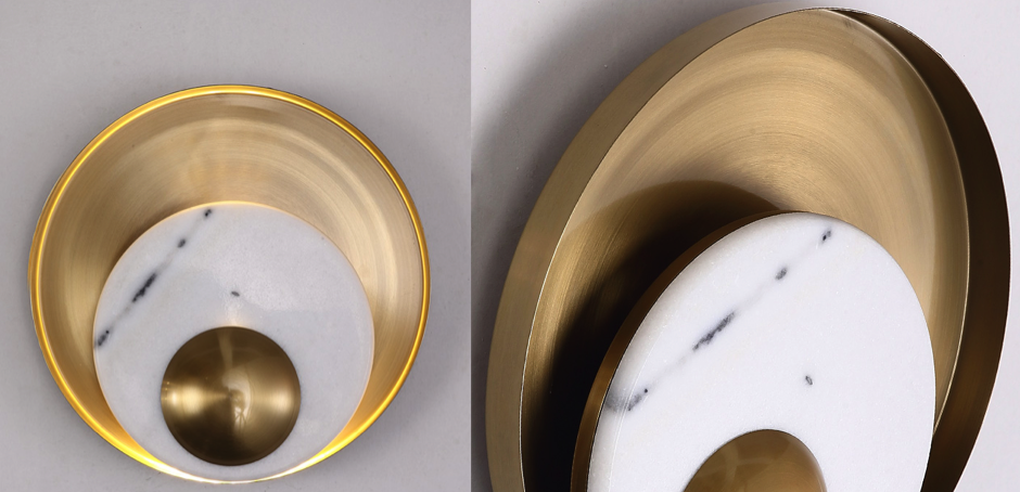 Бра Ginger & Jagger Pearl WALL LAMP round gold Бра Ginger & Jagger Pearl WALL LAMP round gold - Loft-Concept в Челябинске