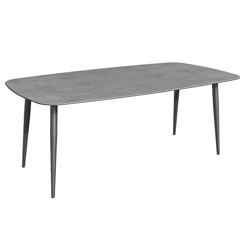 Обеденный стол Robby Dinner Table Черный Серый Обеденный стол Robby Dinner Table Черный Серый в Челябинске | Loft Concept