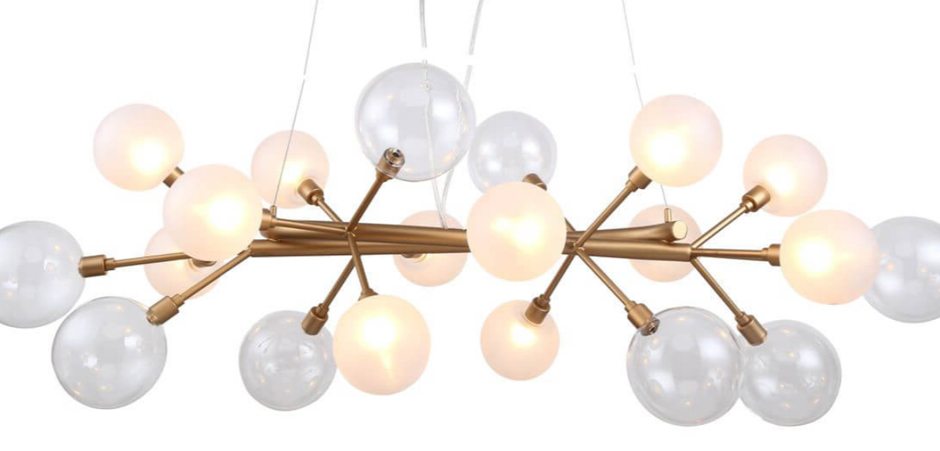 Люстра Berries Chandelier Rectangle White 100 Люстра Berries Chandelier Rectangle White 100 - Loft-Concept в Челябинске