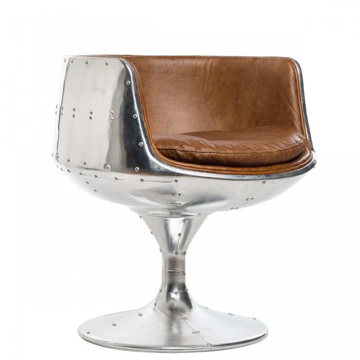 Кресло Aviator Cup Chair Коричневый Кресло Aviator Cup Chair Коричневый в Челябинске | Loft Concept