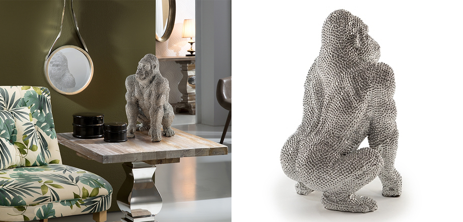 Статуэтка Gorilla Silver - фото №2