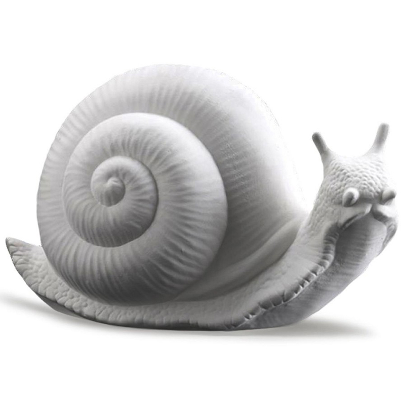 Статуэтка Abhika Snail Bisc. White Белый Статуэтка Abhika Snail Bisc. White Белый в Челябинске | Loft Concept
