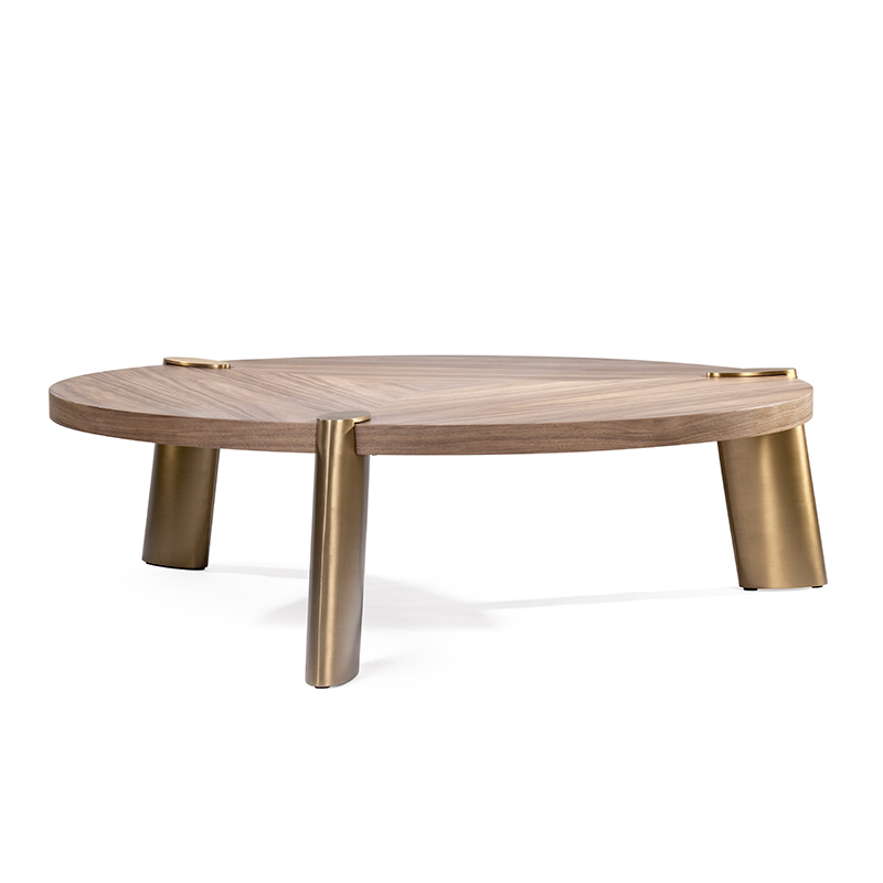 Кофейный стол Woodward coffee table Древесина Золотой Кофейный стол Woodward coffee table Древесина Золотой в Челябинске | Loft Concept
