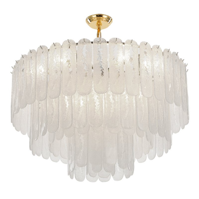 Люстра Chandelier Riveria II Латунь Прозрачный Люстра Chandelier Riveria II Латунь Прозрачный в Челябинске | Loft Concept