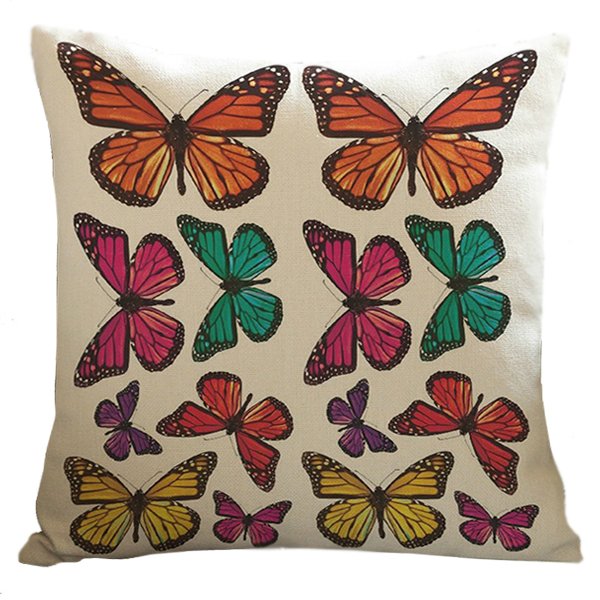 Декоративная подушка Butterfly #1 Мульти Декоративная подушка Butterfly #1 Мульти в Челябинске | Loft Concept