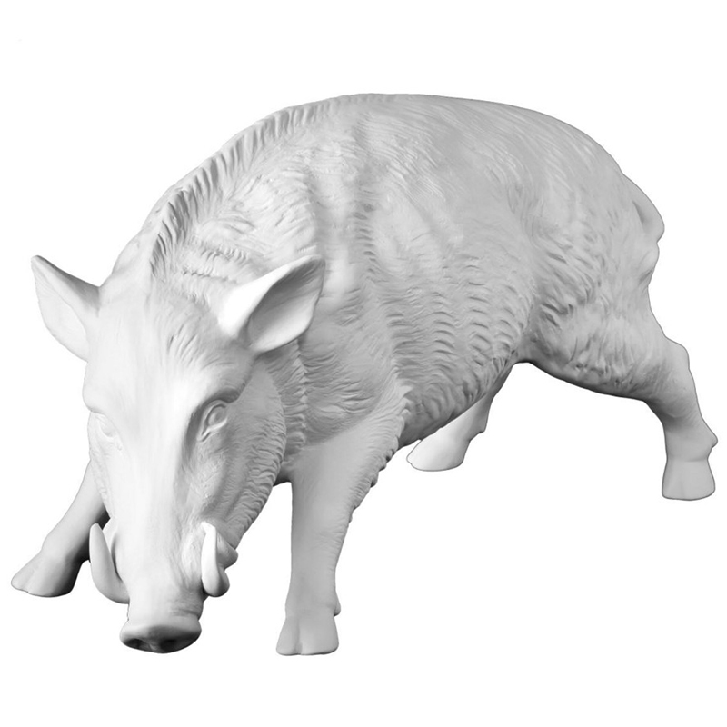 Статуэтка Abhika Boar White Белый Статуэтка Abhika Boar White Белый в Челябинске | Loft Concept