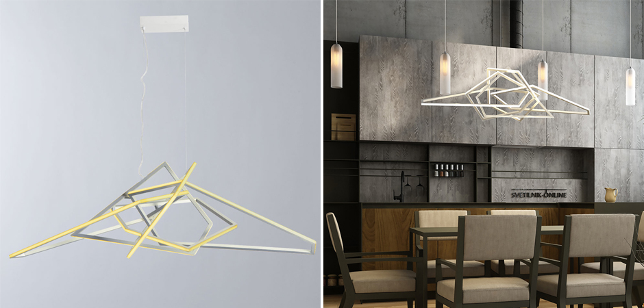 Светодиодная люстра Dimensions Белая Светодиодная люстра Dimensions Белая - Loft-Concept в Челябинске