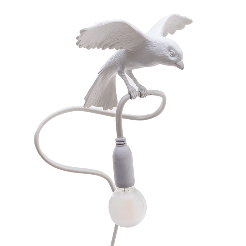 Настольная лампа Seletti Sparrow Cruising Белый Настольная лампа Seletti Sparrow Cruising Белый в Челябинске | Loft Concept