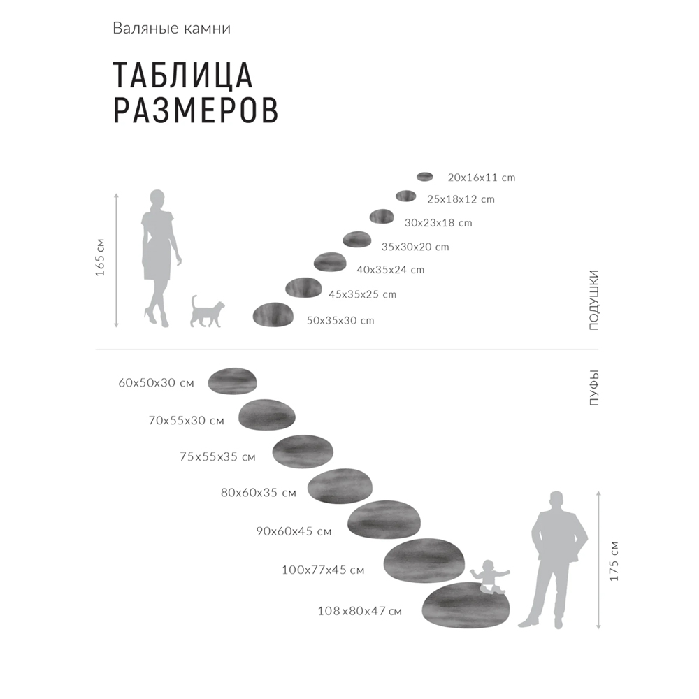 Пуф - Камень GREY MARBLE в Челябинске