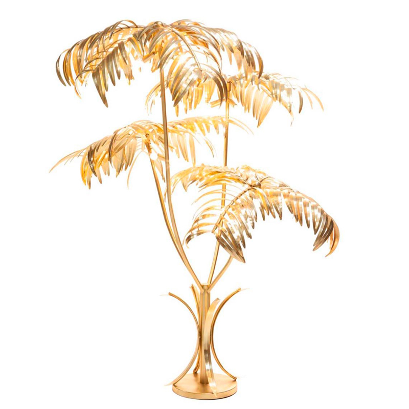 Торшер Golden Palm Floor Lamp Золотой Торшер Golden Palm Floor Lamp Золотой в Челябинске | Loft Concept