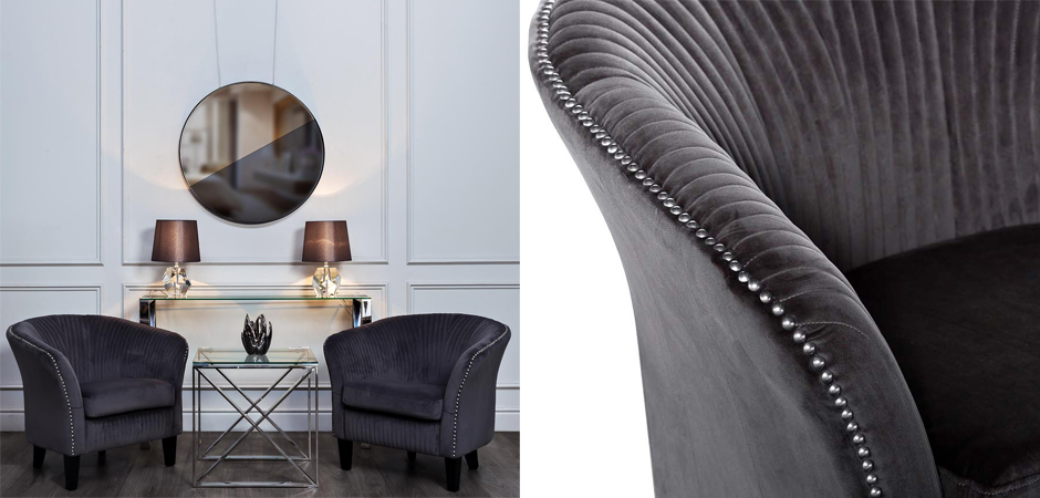 Кресло JackFlower Armchair grey Кресло JackFlower Armchair grey - Loft-Concept в Челябинске