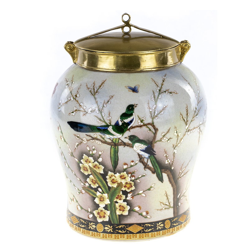 Ваза Magpies on Cherry Blossom Vase Золотой Мульти Ваза Magpies on Cherry Blossom Vase Золотой Мульти в Челябинске | Loft Concept