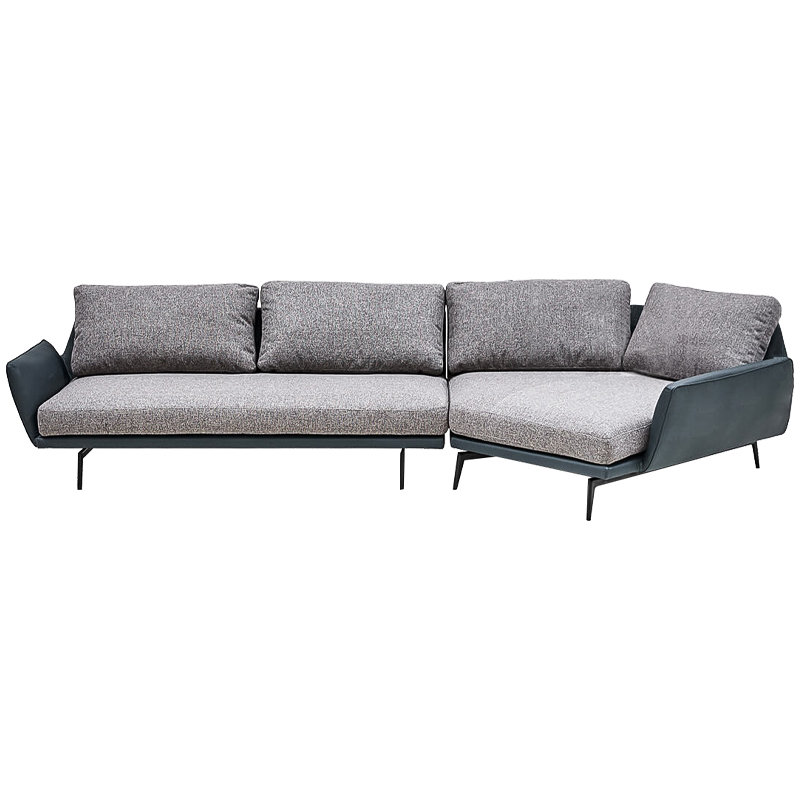 Диван Cairn Sofa Серый Черный Серый шифер Диван Cairn Sofa Серый Черный Серый шифер в Челябинске | Loft Concept