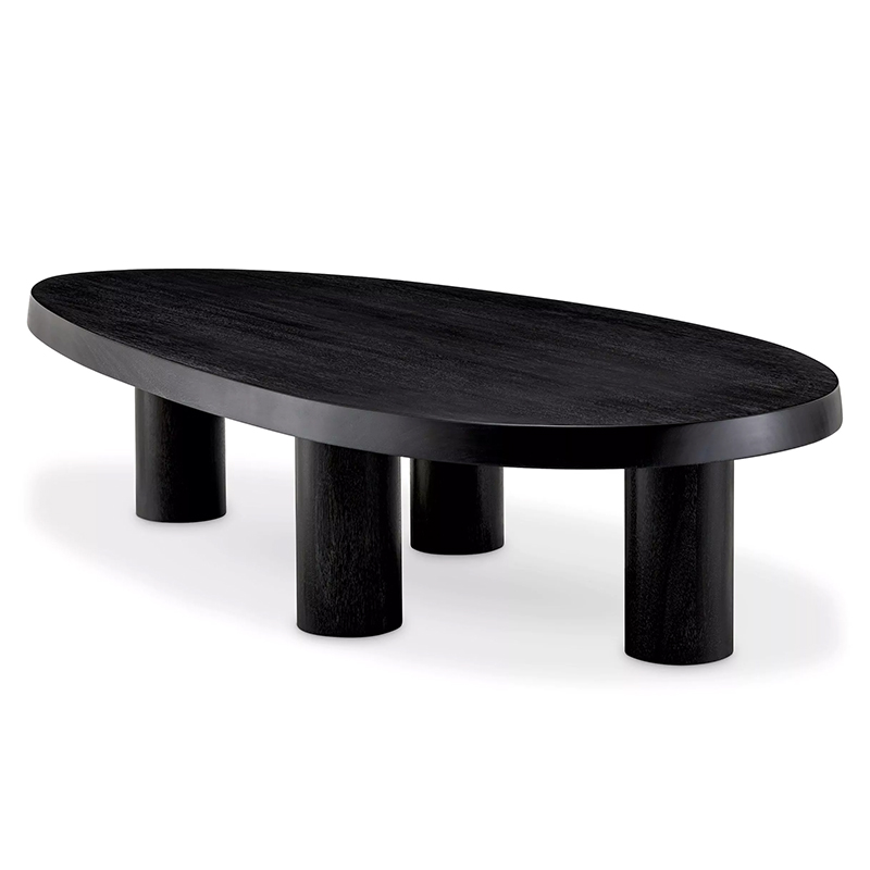 Кофейный стол Eichholtz Coffee Table Prelude Black Черный Кофейный стол Eichholtz Coffee Table Prelude Black Черный в Челябинске | Loft Concept