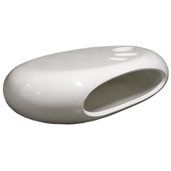 Кофейный стол Oval Capsule Белый Кофейный стол Oval Capsule Белый в Челябинске | Loft Concept