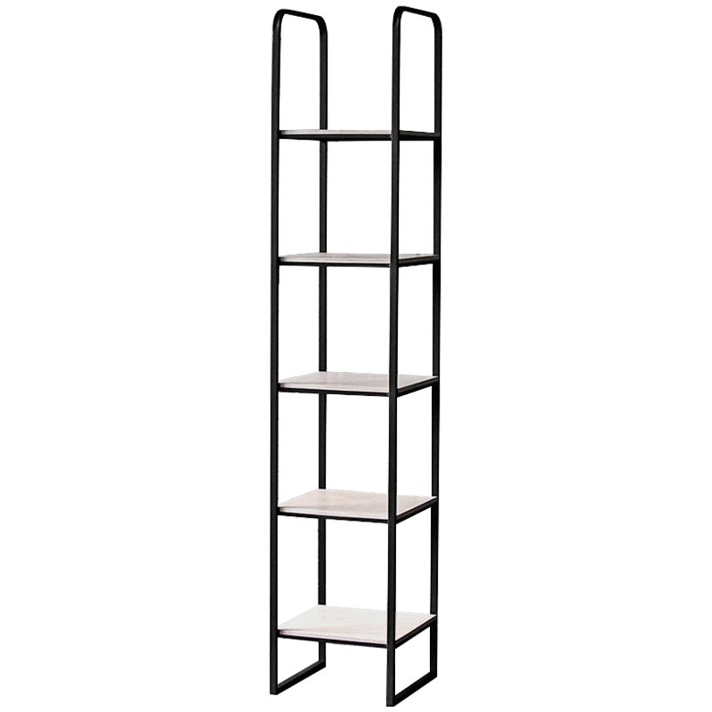 Стеллаж Shay Industrial Metal Rust Rack Черный Белый Стеллаж Shay Industrial Metal Rust Rack Черный Белый в Челябинске | Loft Concept