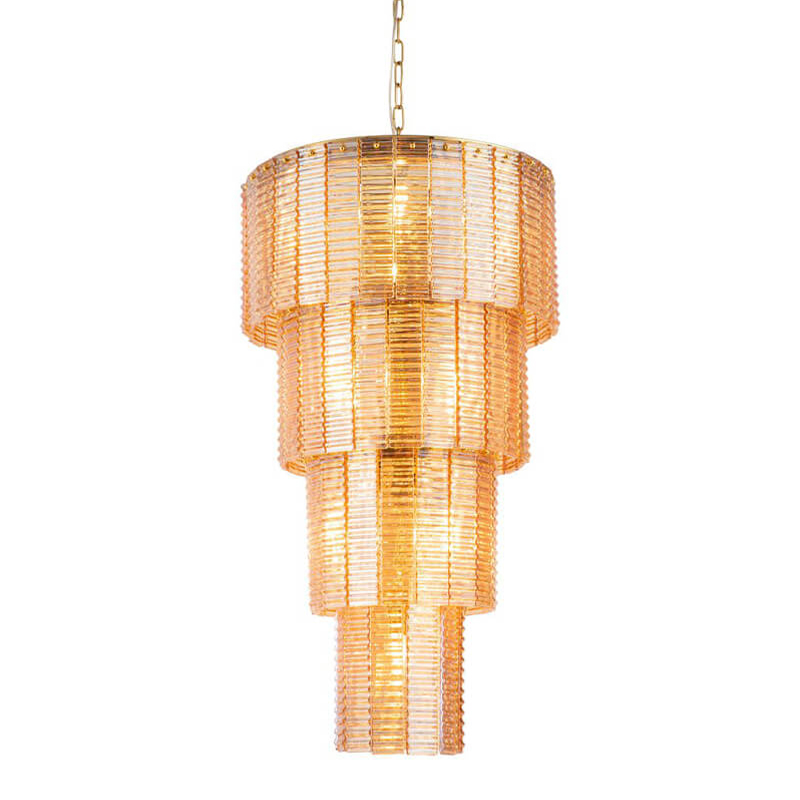Люстра Branwen Amber Chandelier 51 Янтарный Золотой Люстра Branwen Amber Chandelier 51 Янтарный Золотой в Челябинске | Loft Concept
