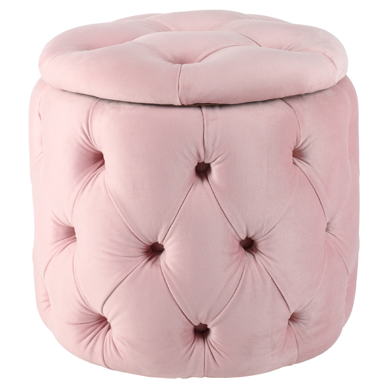 Пуф Coraline Pink Pouf Розовый Пуф Coraline Pink Pouf Розовый в Челябинске | Loft Concept