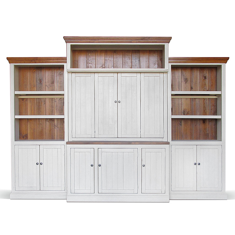 Шкаф-стеллаж Venanzo Provence HARMONIE Weathered White Белый Шкаф-стеллаж Venanzo Provence HARMONIE Weathered White Белый в Челябинске | Loft Concept