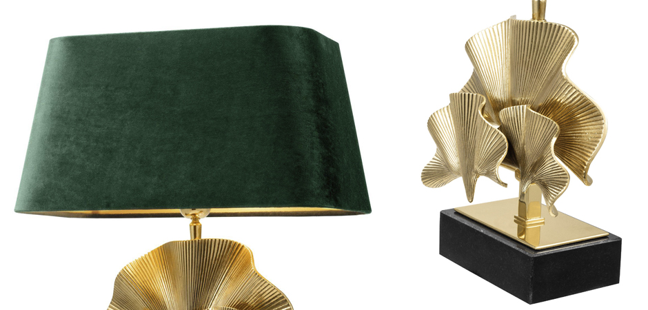 Настольная лампа Eichholtz Table Lamp Olivier green Настольная лампа Eichholtz Table Lamp Olivier green - Loft-Concept в Челябинске