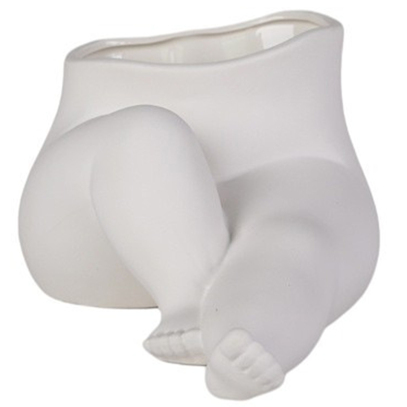 Ваза Sculpture Vase 5 Белый Ваза Sculpture Vase 5 Белый в Челябинске | Loft Concept