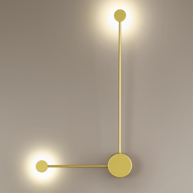 Бра Pin Wall Light Gold Angle Золотой Бра Pin Wall Light Gold Angle Золотой в Челябинске | Loft Concept