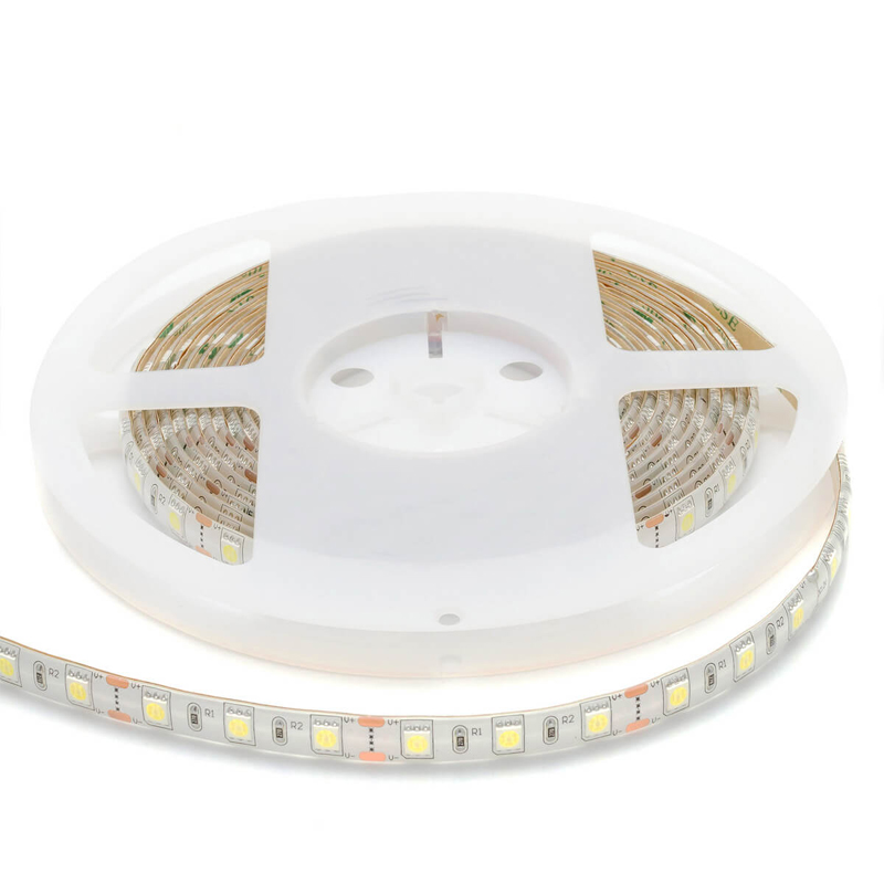 Светодиодная влагозащищенная лента 14,4W/m 60Led/m 5050SMD холодный белый 1M Белый Светодиодная влагозащищенная лента 14,4W/m 60Led/m 5050SMD холодный белый 1M Белый в Челябинске | Loft Concept