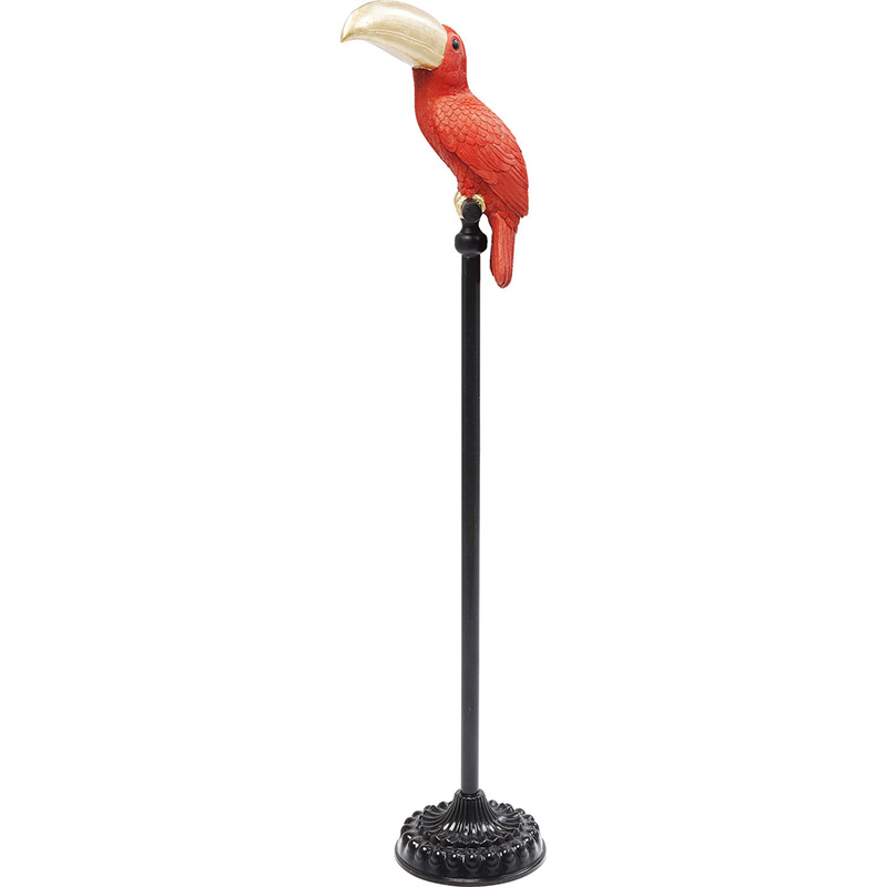 Статуэтка Red Tukan on a stand Красный Статуэтка Red Tukan on a stand Красный в Челябинске | Loft Concept