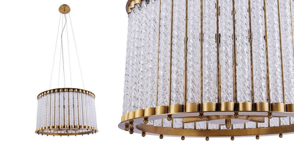 Люстра Glass Spirals Люстра Glass Spirals - Loft-Concept в Челябинске