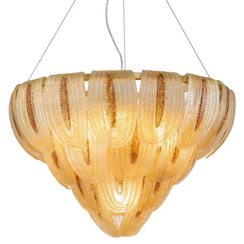Люстра Drooping Leaves Chandelier 80 Золотой Люстра Drooping Leaves Chandelier 80 Золотой в Челябинске | Loft Concept