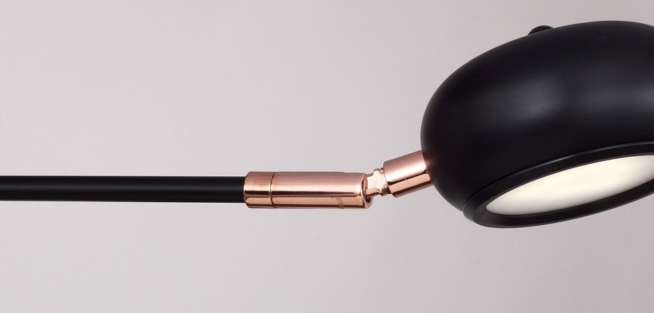 Люстра Curved Stix Chandelier 6 Black - Loft-Concept в Челябинске