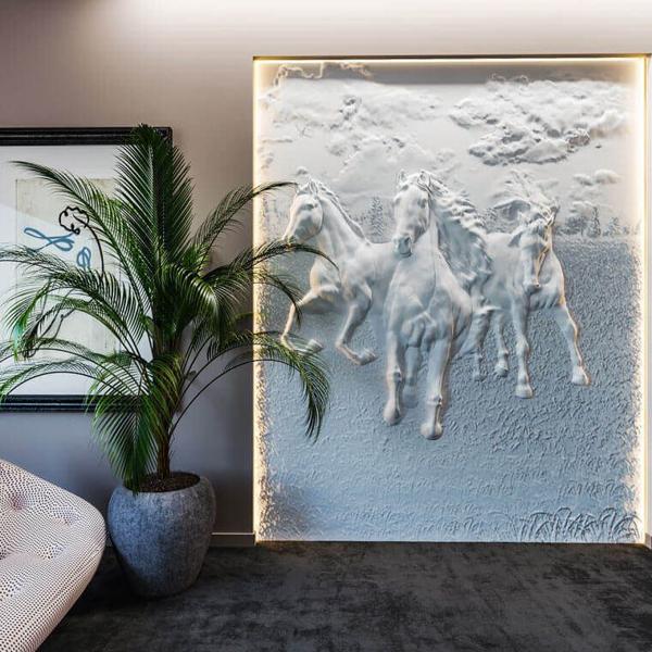 Барельеф HORSES Барельеф HORSES в Челябинске | Loft Concept