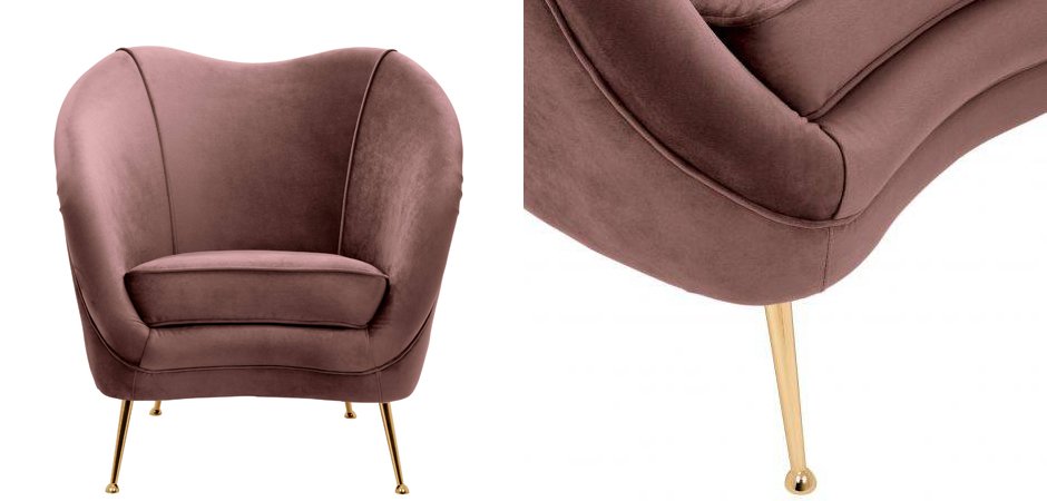 Кресло Eichholtz Chair Cambiano Rose Кресло Eichholtz Chair Cambiano Rose - Loft-Concept в Челябинске