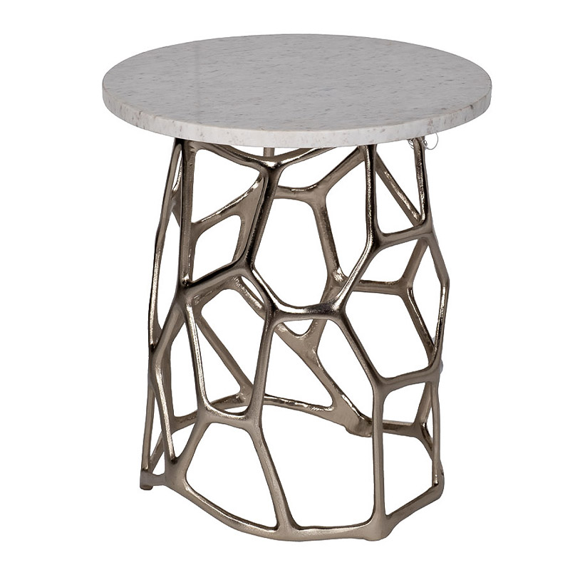 Приставной стол Lesley Cell Side Table Золотой Приставной стол Lesley Cell Side Table Золотой в Челябинске | Loft Concept