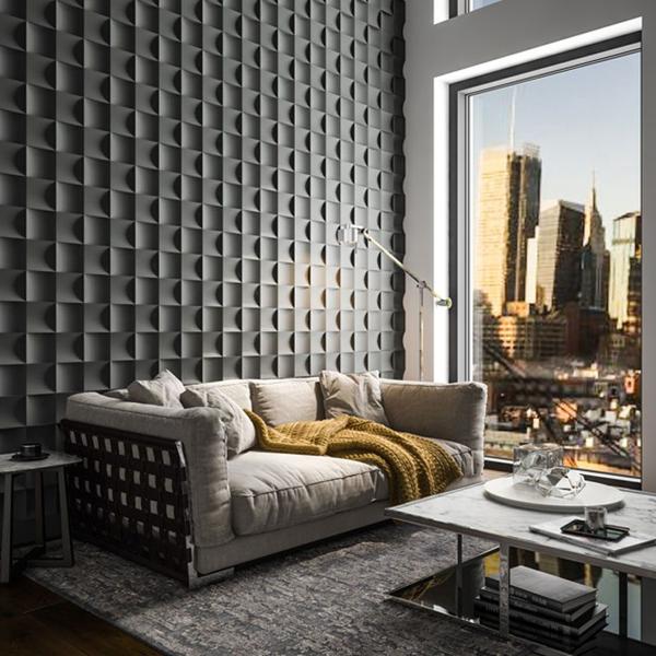 Гипсовая 3D Панель M-34  в Челябинске | Loft Concept 