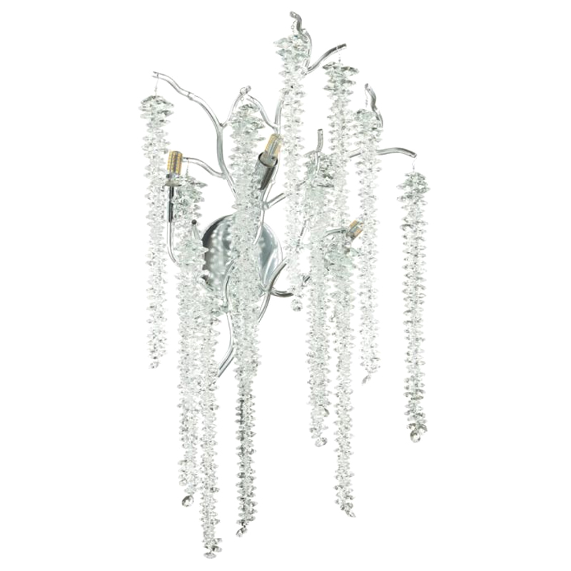Бра Fairy Tree Silver на 3 лампы Серебряный Бра Fairy Tree Silver на 3 лампы Серебряный в Челябинске | Loft Concept